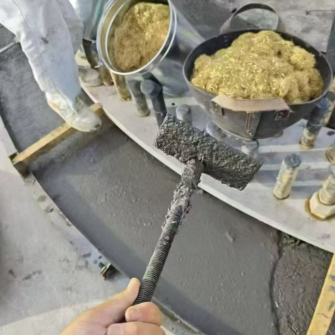 永兴C120钢纤维高强无收灌浆料 轧机压缩机汽轮机发电机锻压设备底座灌浆材料